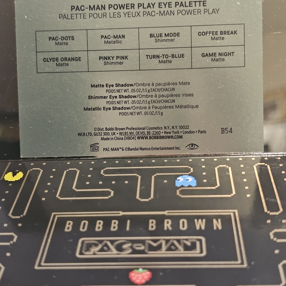 Bobbi Brown PAC-MAN Power Play Eye Shadow Palette Limited Edition NEW in Box - Picture 6 of 7